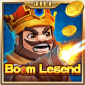 Boom Legend fishing icon with bomb harpoon artwork