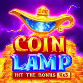 Coin Lamp slot icon with glowing lantern artwork