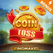 Coin Toss icon with flipping coin artwork