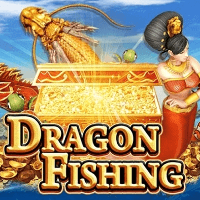 Dragon Fishing icon with sea dragon artwork