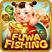Fuwa Fishing icon with doll mascot artwork