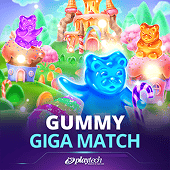 Gummy Giga Match slot icon with candy artwork