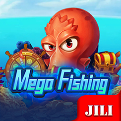 Mega Fishing icon with giant net artwork