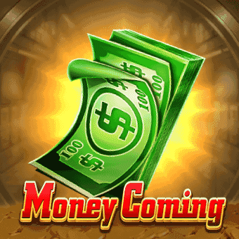 Money Coming slot icon with falling bills artwork