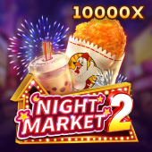 Night Market 2 slot icon with street stall artwork