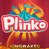 Plinko icon with peg board artwork
