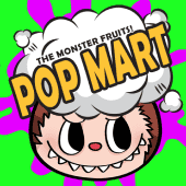 Popmart slot icon with pop-art figures artwork