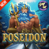 Poseidon slot icon with trident artwork